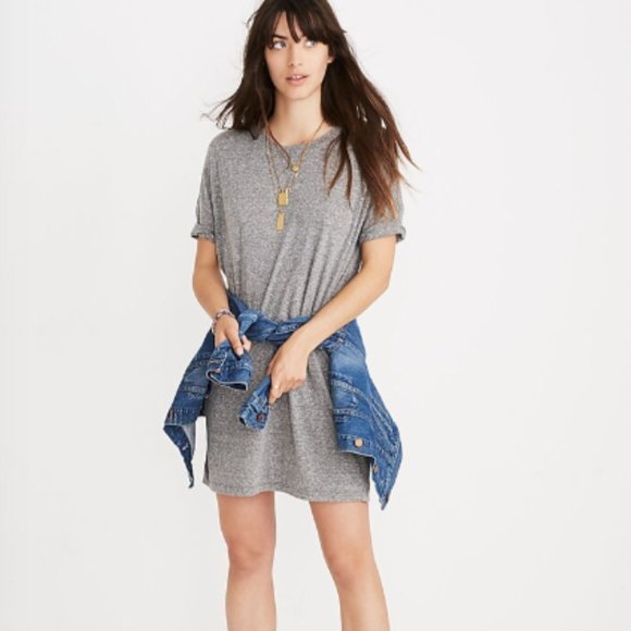 EUC! Madewell Oversized Tee Dress - Picture 2 of 7